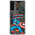 Marvel Classic Comics Captain America Vintage Galaxy S21 FE Clear Case
